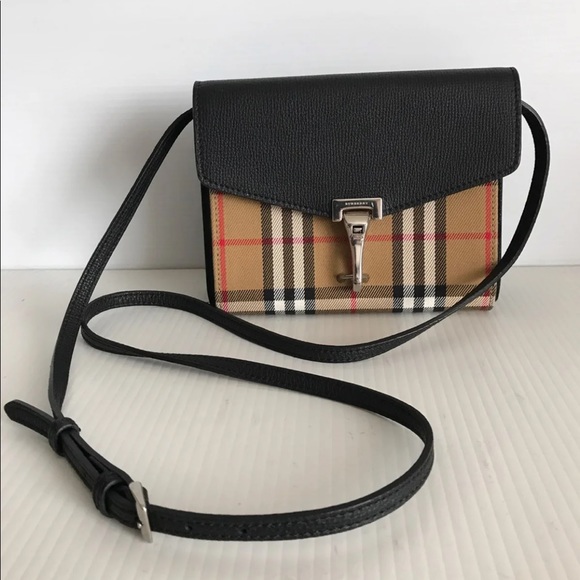 Burberry Baby Macken Vintage Check Crossbody Bag - Picture 3 of 8